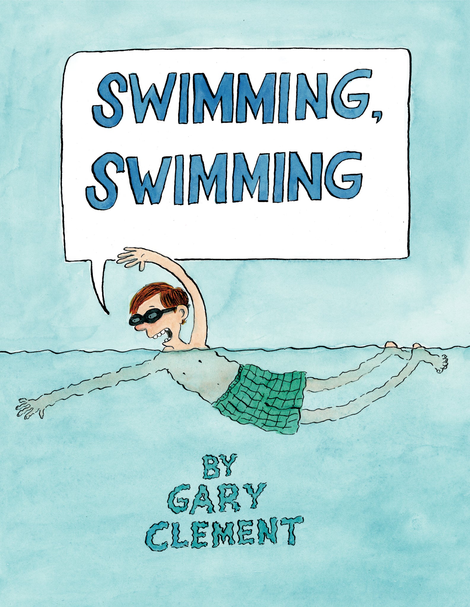 Cover image for Swimming, Swimming ISBN 9781554984497